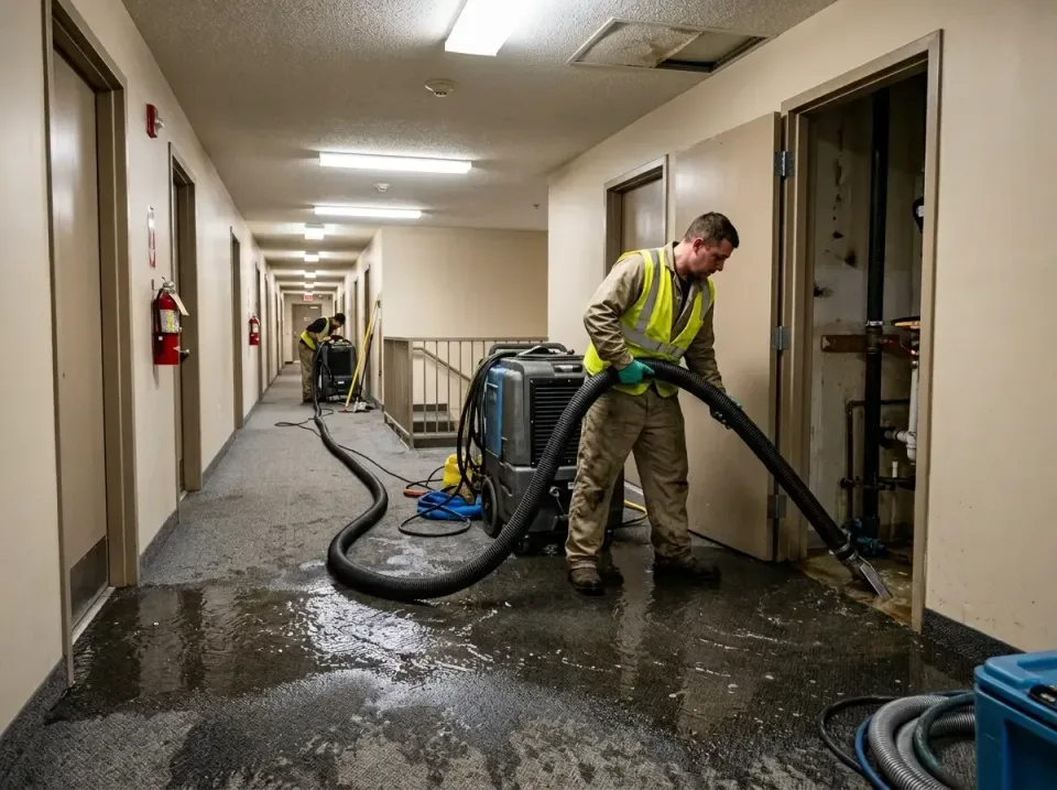 multi-unit-apartment-hallway-f-005 — frequently asked questions, Emergency Burst Pipe Water Extraction & Removal in Bonanza,…
